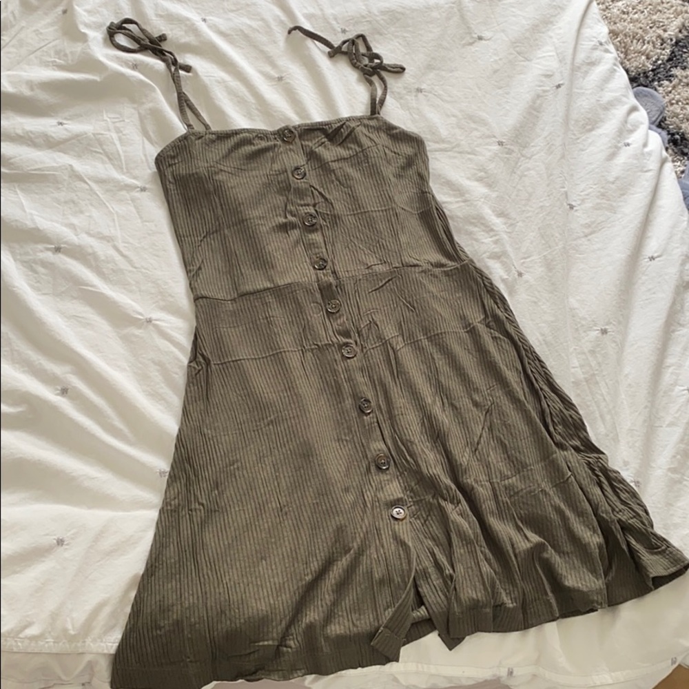 Topshop green mini Dress